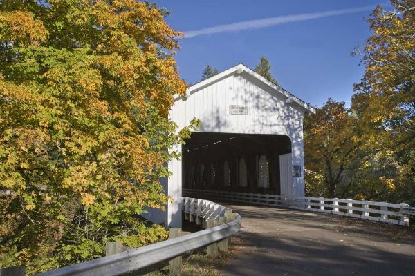 OR, Cottage Grove Historic Dorena Covered Bridge